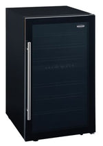 Marathon Black Freestanding Dual Zone Cooler 43 bottles (3.2 cu. ft.) - MWC145-DBL