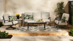 West Lake - Outdoor Swivel Chair - Grey