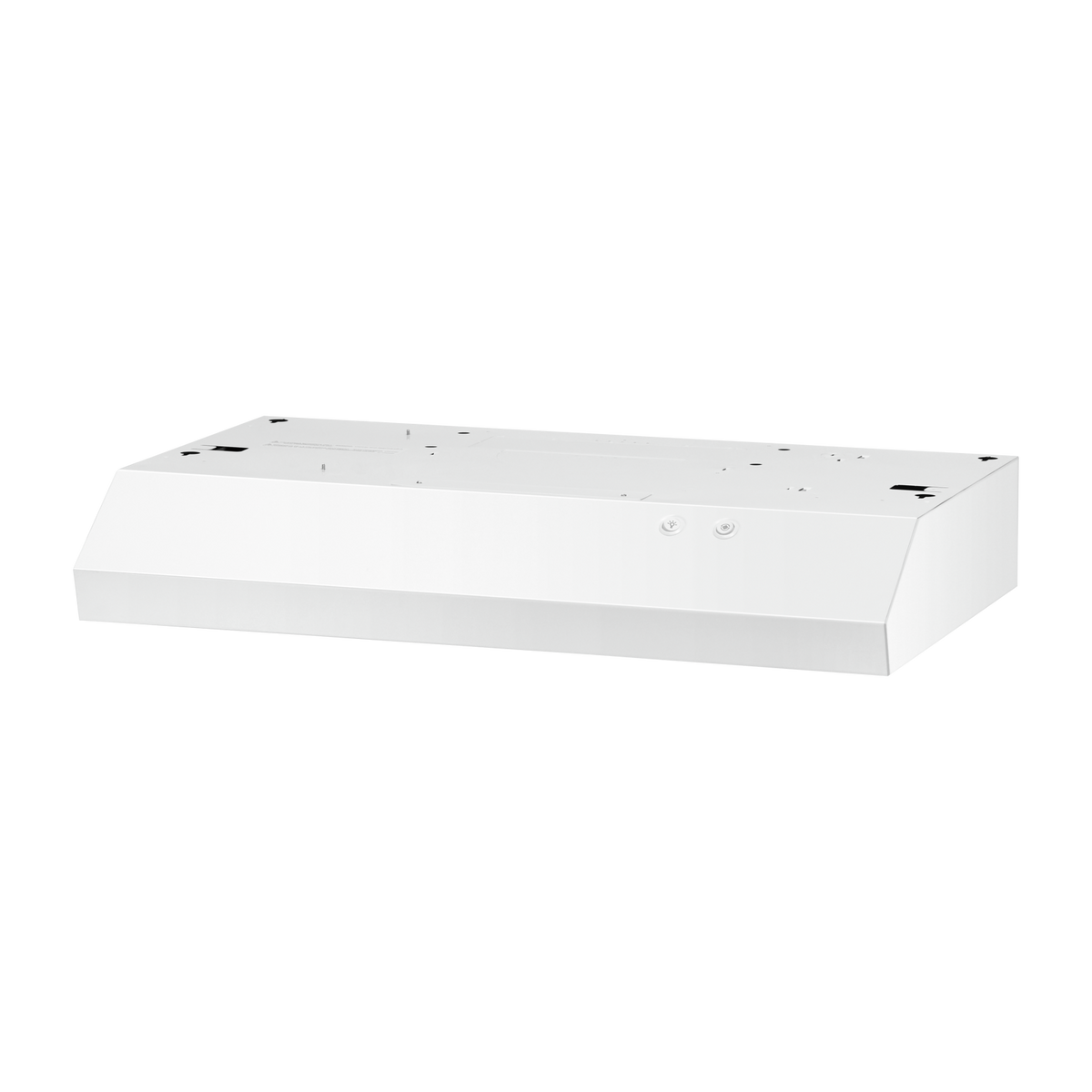 Whirlpool White 30" 270 CFM Range Hood with Dishwasher-Safe Grease Filter - WVU17UC0JW