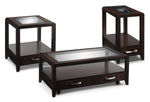 Avery 3-Piece Table Set - Espresso