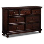 Chester 7-Drawer Dresser - Cherry