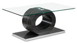 Las Vegas 41.5" Coffee Table - Dark Grey