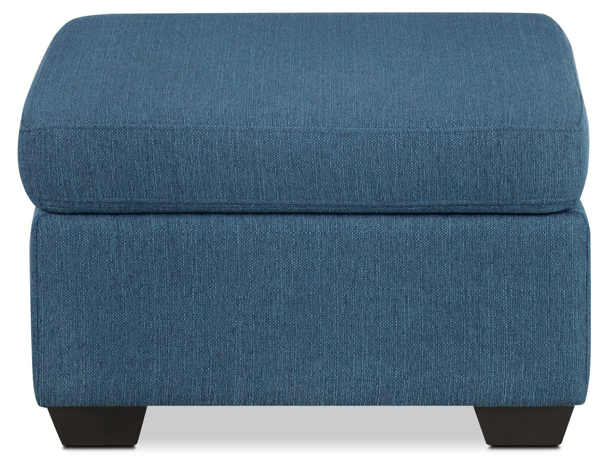 Hilary Ottoman - Blue