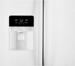 Whirlpool 36" 25 Cu. Ft. White Side-by-Side Refrigerator - WRS335SDHW