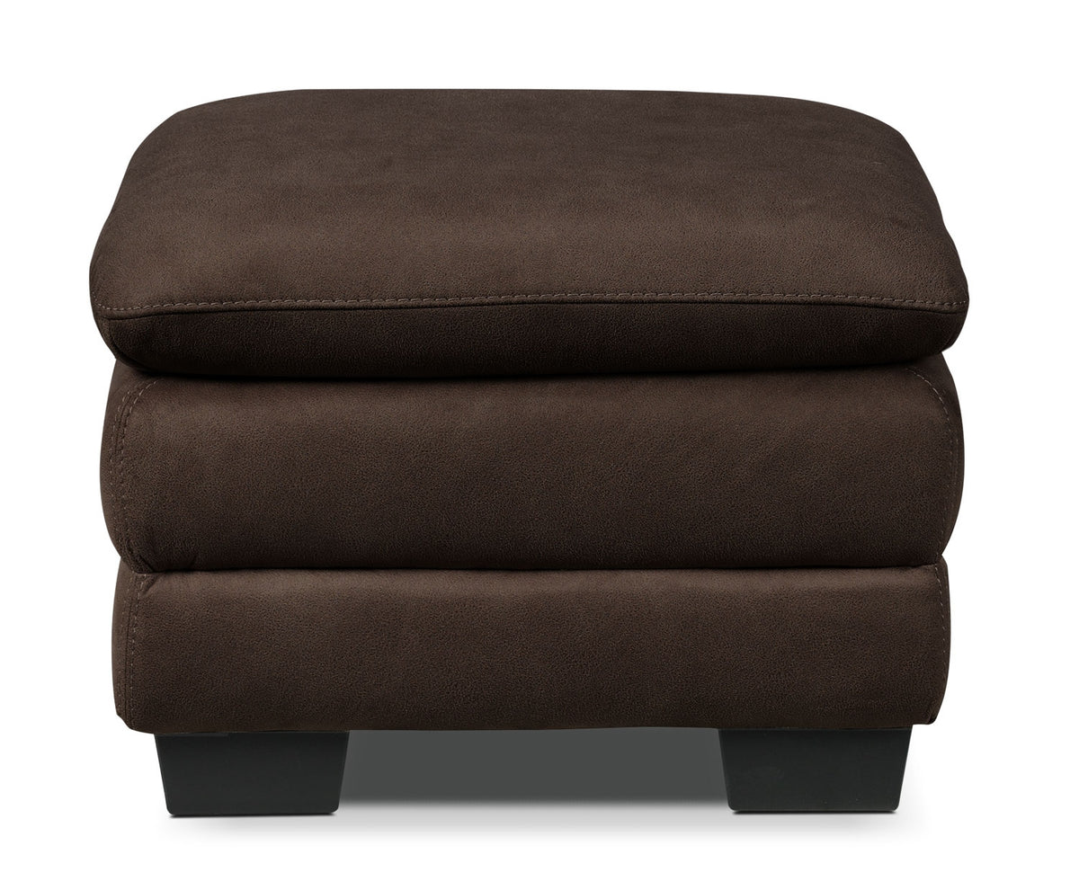 Kelleher Ottoman - Walnut