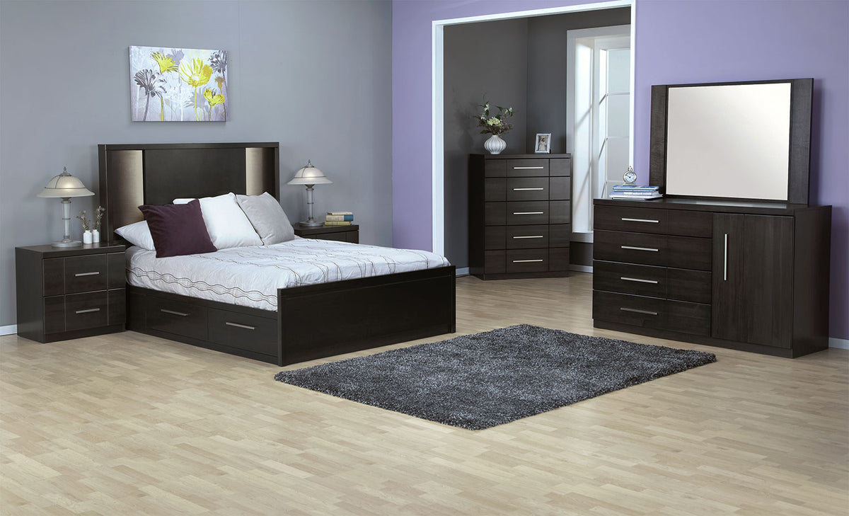 Seville Dresser - Charcoal