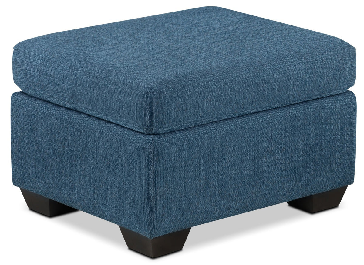 Hilary Ottoman - Blue