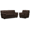 Kelleher Sofa and Chair Set - Walnut